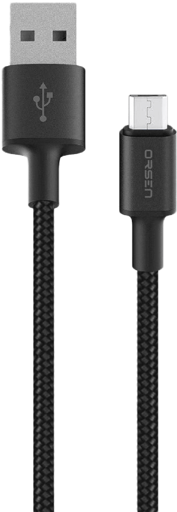 สายชาร์จ ORSEN BY ELOOP S9M USB-A TO MICROUSB 2.1A สายชาร์จเร็วยาว 1 เมตร DATA CABLE_0